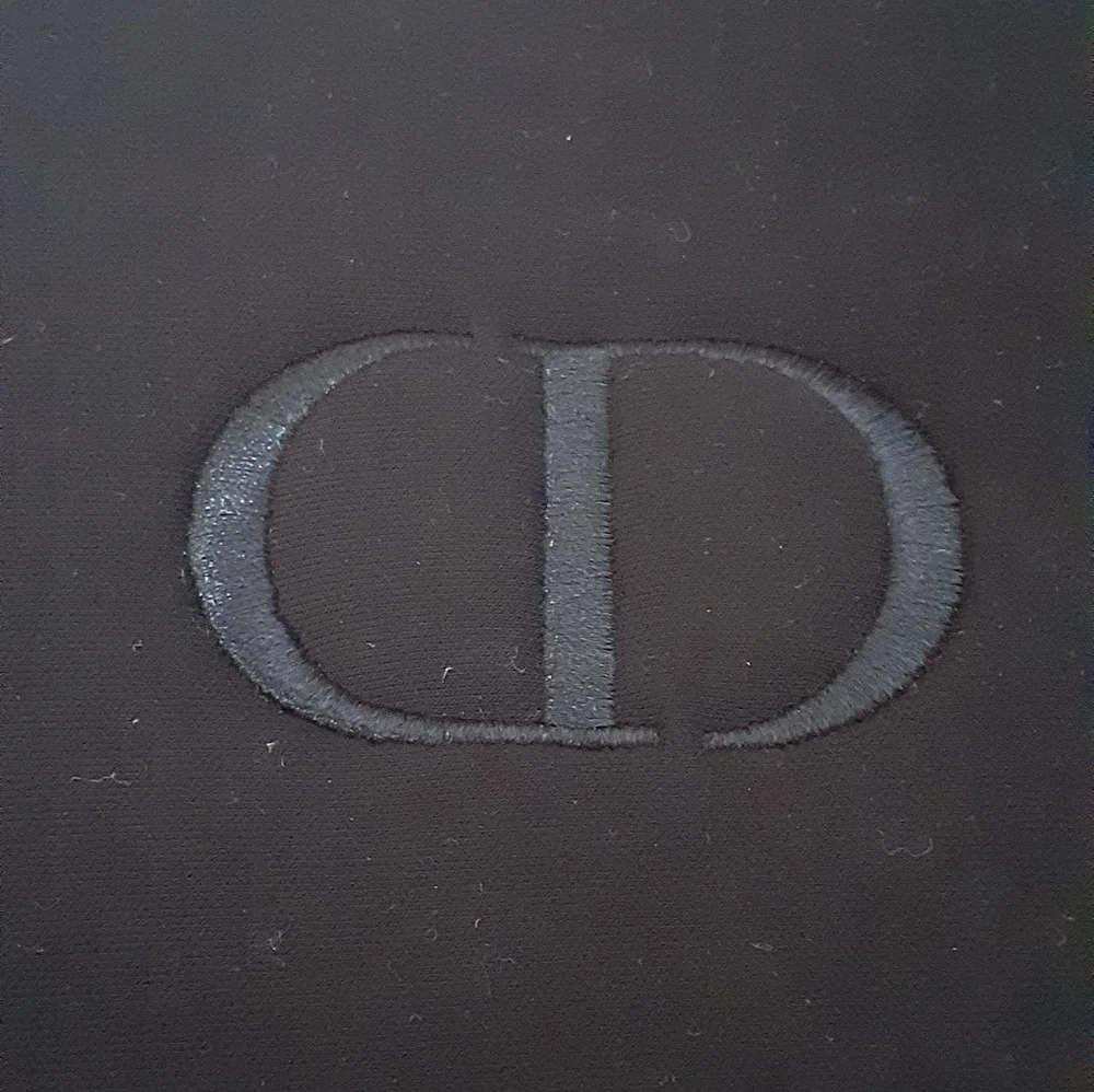 Dior Beauty Black Neoprene Cosmetic bag